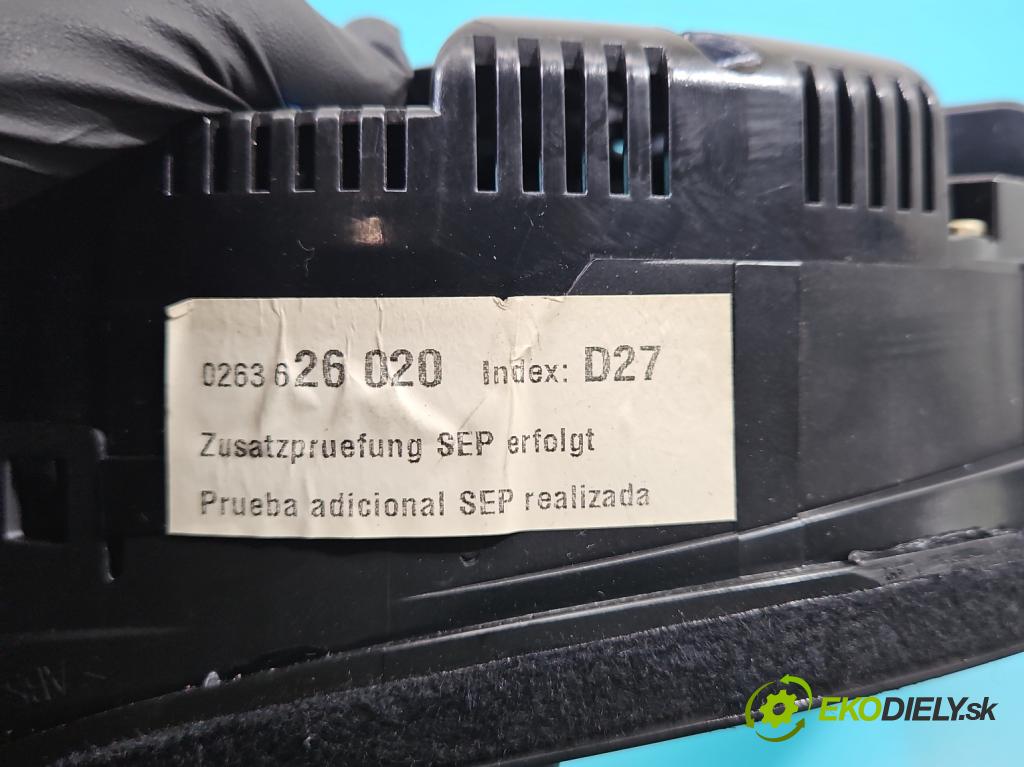 Audi A4 B6 2000-2004 1.9 tdi 131 HP manual 96 kW 1896 cm3 5- prístrojovka/ budíky 8E0920900G (Prístrojové dosky, displeje)