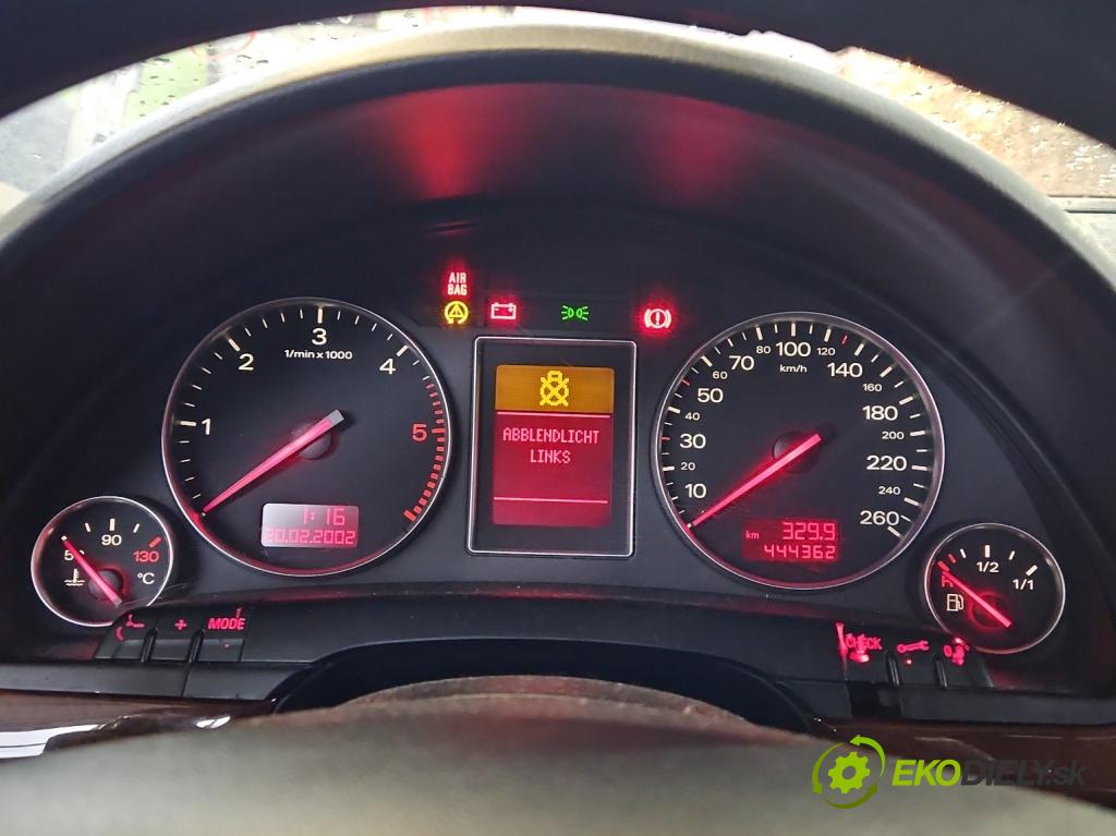 Audi A4 B6 2000-2004 1.9 tdi 131 HP manual 96 kW 1896 cm3 5- prístrojovka/ budíky 8E0920900G (Prístrojové dosky, displeje)