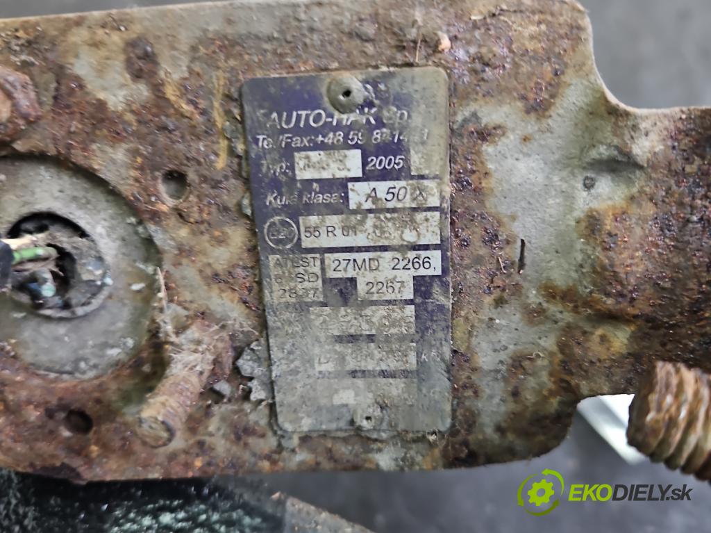 Volvo V70 I 1996-2000 2.5 TDI 140 hp manual 103 kW 2461 cm3 5- oko tažné  (Tažná zařízení)