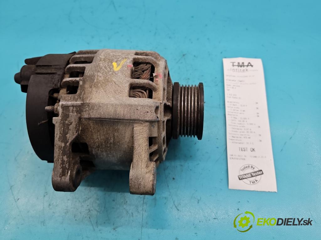 Fiat Punto II 1999-2010 1.9 jtd 80 HP manual 59 kW 1910 cm3 5- Alternator 46763533 (Alternátory)