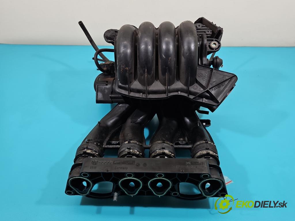 Audi A4 B5 1994-2001 1.6 8V 101 HP manual 74 kW 1595 cm3 5- zvod nasávací 06B133210AD (Sacie potrubia)