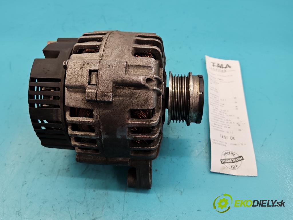 Audi A4 B5 1994-2001 1.6 8V 101 HP manual 74 kW 1595 cm3 5- Alternator 06B903016E (Alternátory)