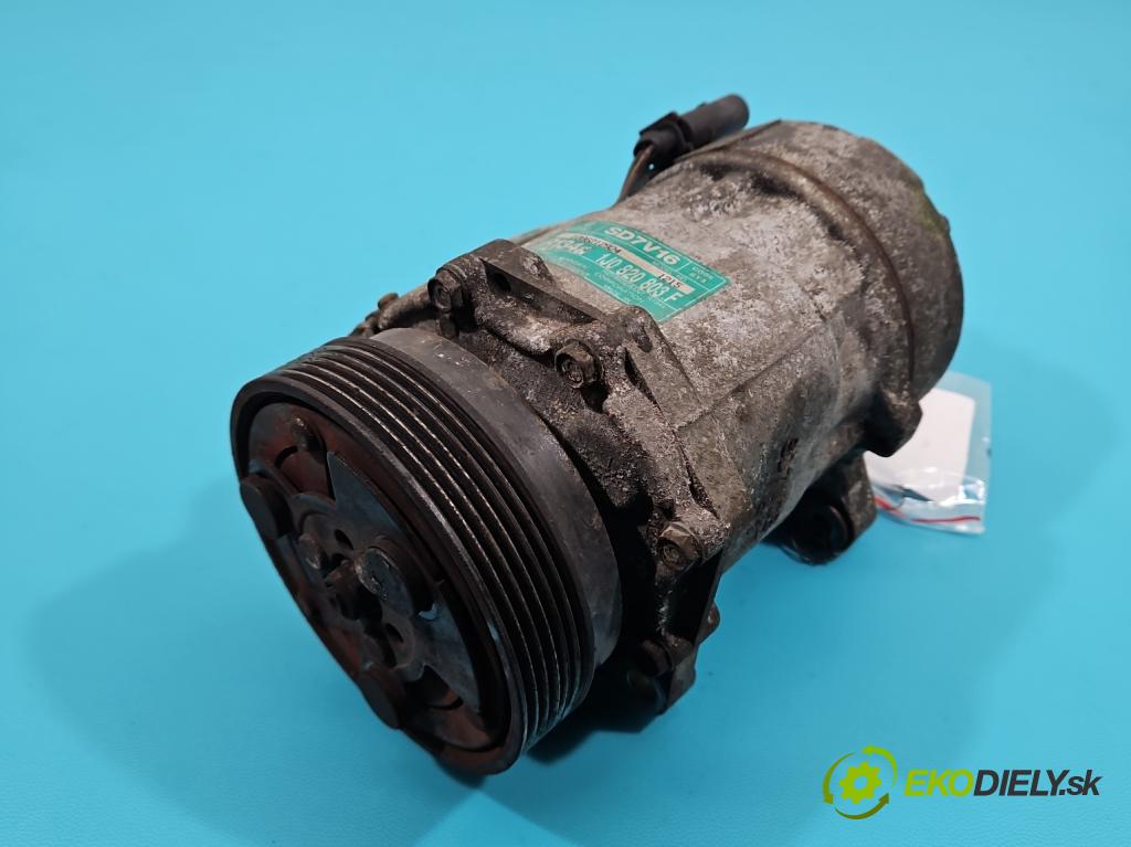 Skoda Octavia I 1996-2010 1.6 SR 101 HP manual 74 kW 1595 cm3 5- Kompresor: klimatizácie 1J0820803F (Kompresory klimatizácie)