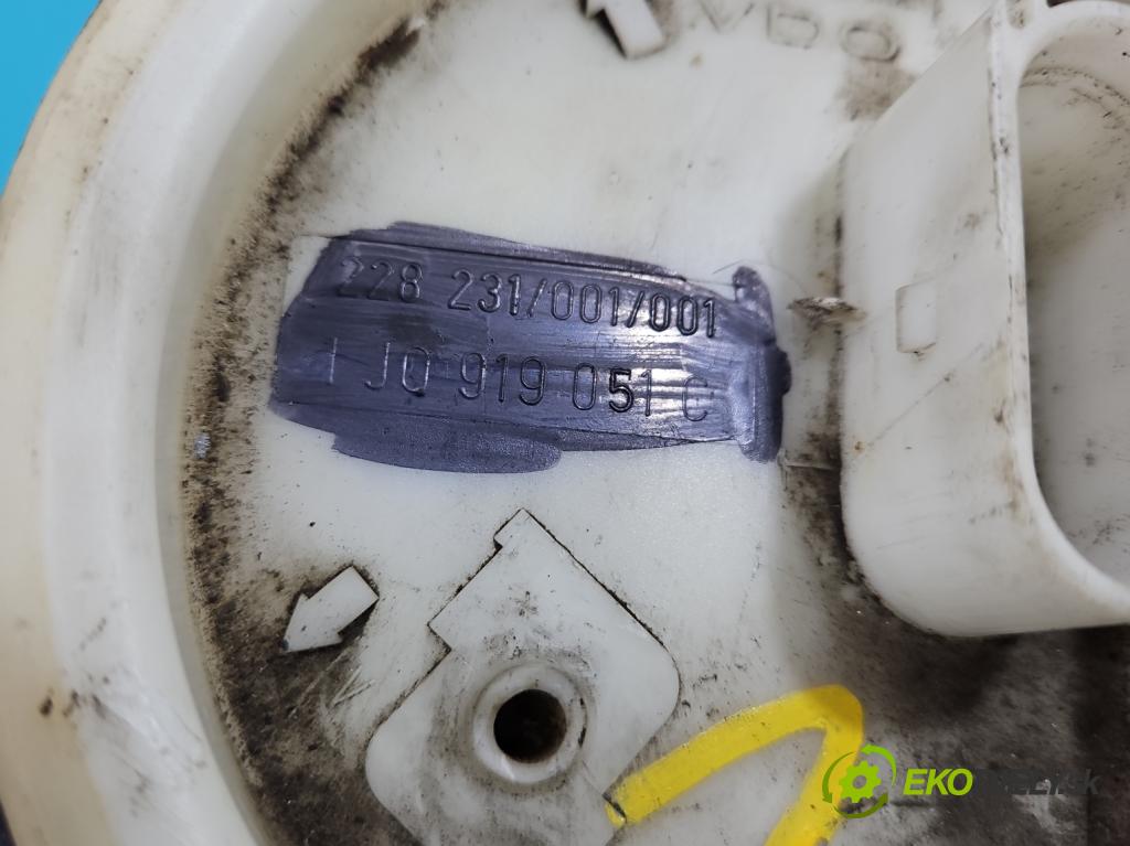 Audi A3 8L 1996-2003 1.6 SR 101 hp manual 74 kW 1595 cm3 3- čerpadlo paliva 1J0919051C