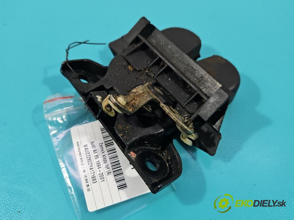 Audi A4 B5 1994-2001 1.6 8V 101 hp manual 74 kW 1595 cm3 5- zámek kufrových dveří zadní 8D9827520A