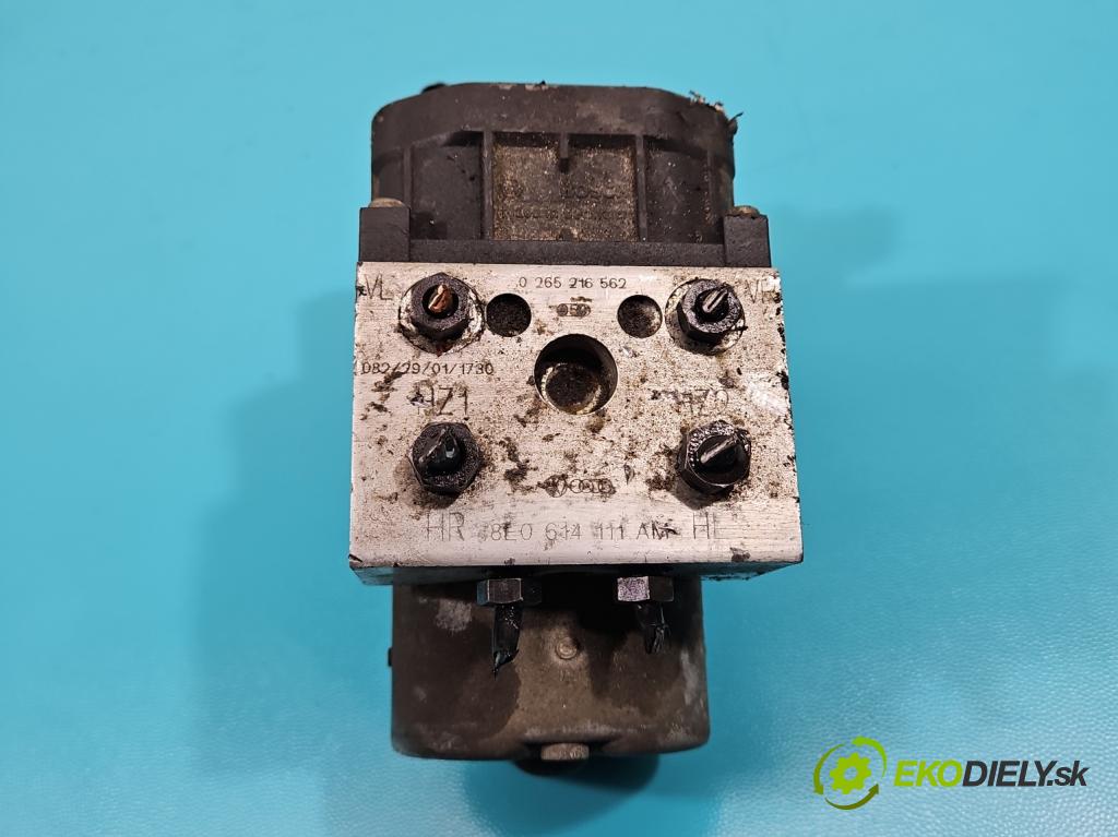 Audi A4 B5 1994-2001 1.6 8V 101 HP manual 74 kW 1595 cm3 5- čerpadlo abs 0265216562 (Pumpy ABS)