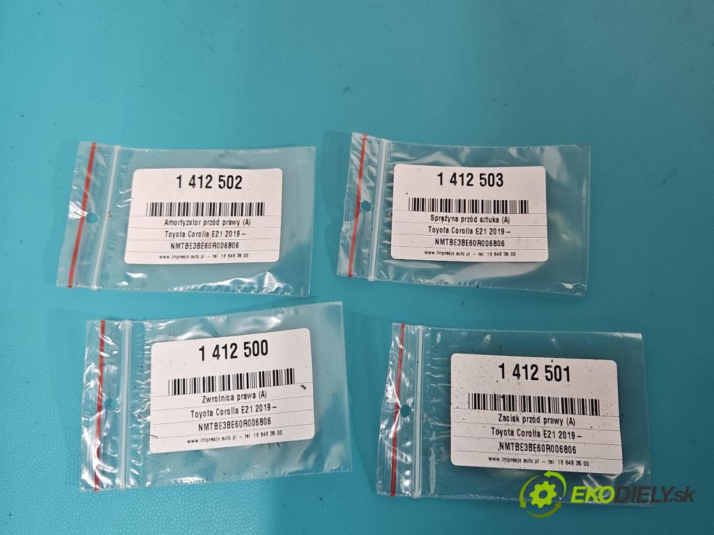 Toyota Corolla E21 2019- 1.6 16V 132  HP manual 97 kW 1598 cm3 4- brzdič predné pravý  (Ostatné)