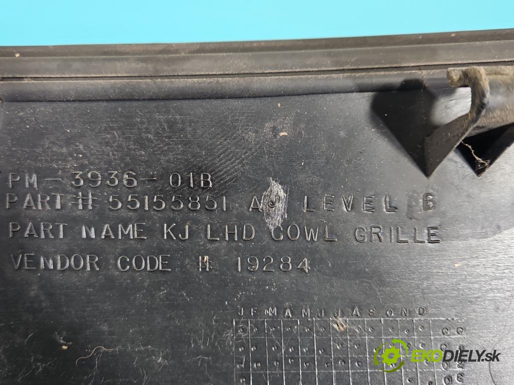 Jeep Cherokee KJ 2001-2008 3.7 V6 204 HP automatic 150 kW 3700 cm3 5- torpédo 55155851 (Torpéda)