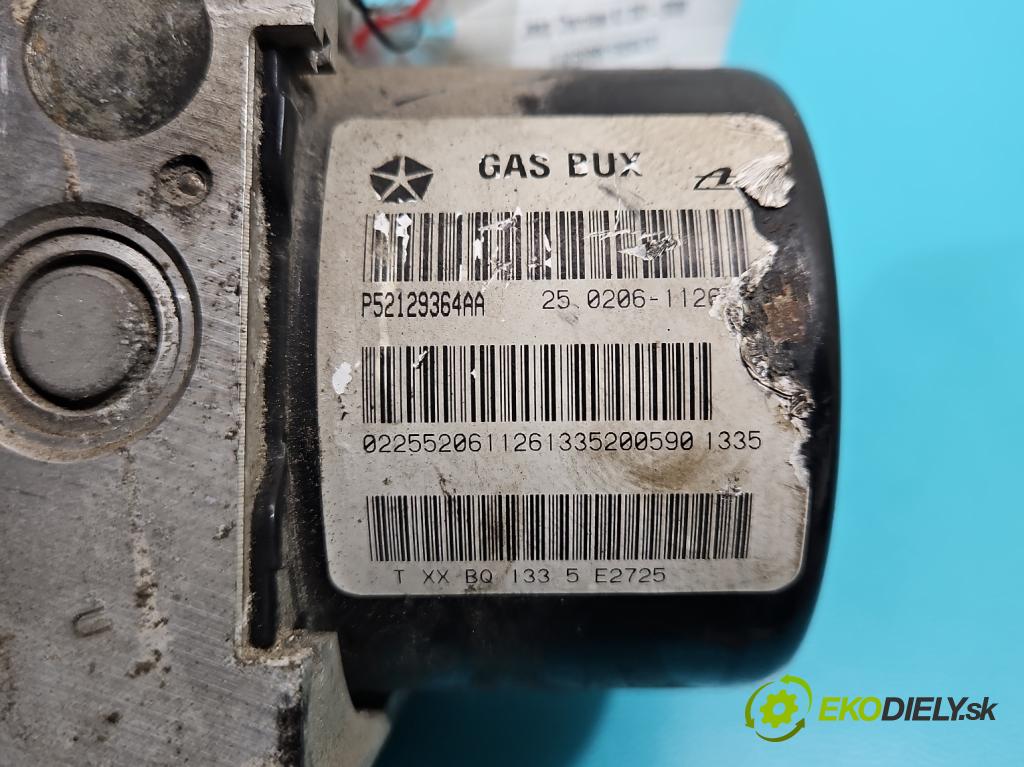 Jeep Cherokee KJ 2001-2008 3.7 V6 204 HP automatic 150 kW 3700 cm3 5- čerpadlo abs P52129364AA (Pumpy ABS)