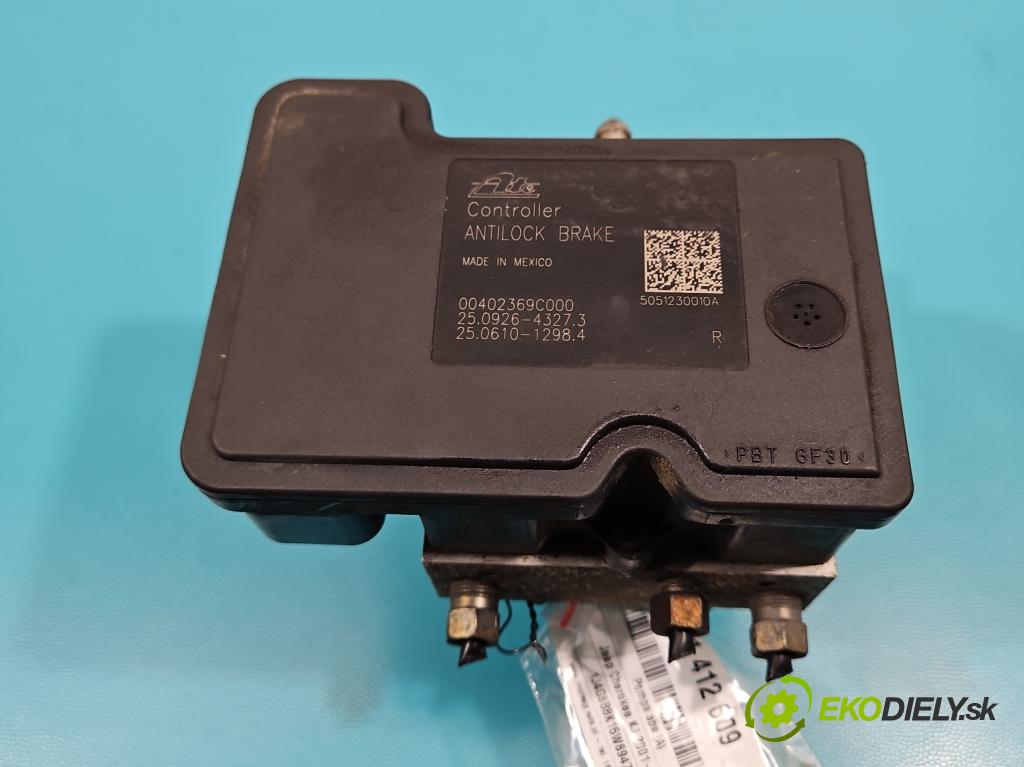 Jeep Cherokee KJ 2001-2008 3.7 V6 204 HP automatic 150 kW 3700 cm3 5- čerpadlo abs P52129364AA (Pumpy ABS)