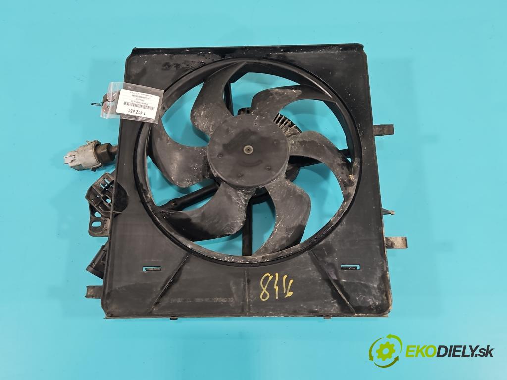 Citroen C2 1.4 HDI 68 HP manual 50 kW 1398 cm3 3- Ventilátor chladiča 