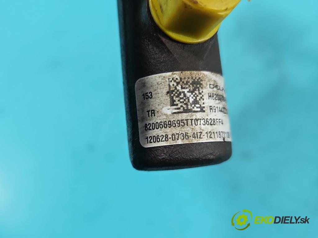 Renault Twingo II 2007-2014 1.5 dci 86 HP manual 63 kW 1461 cm3 3- lišta vstrekovacia H8200701690 (Vstrekovacie lišty)