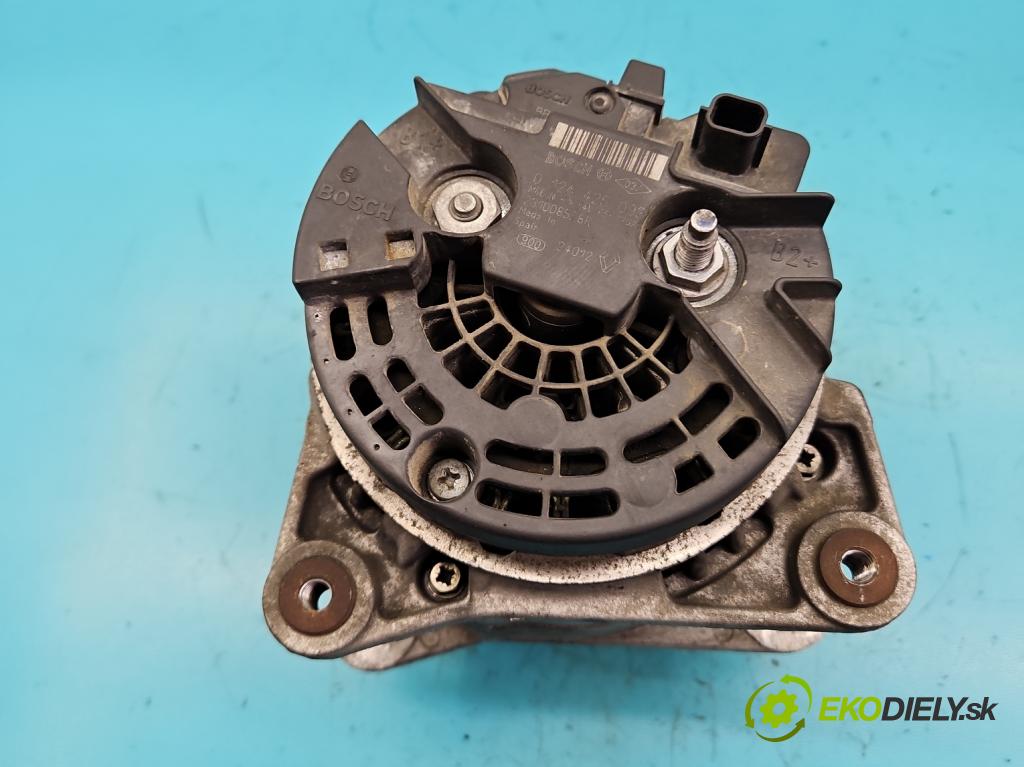 Renault Twingo II 2007-2014 1.5 dci 86 HP manual 63 kW 1461 cm3 3- Alternator 0124425093 (Alternátory)