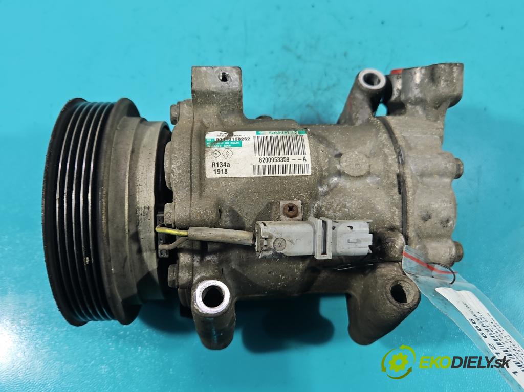 Renault Twingo II 2007-2014 1.5 dci 86 HP manual 63 kW 1461 cm3 3- Kompresor: klimatizácie 8200953359-A (Kompresory klimatizácie)