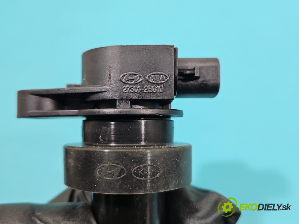 Hyundai I30 I 2007-2012 1.4 16V (G4FA) 109 HP manual 80 kW 1396 cm3 5- cievka zapaľovacia 27301-23010 (Zapaľovacie cievky, moduly)