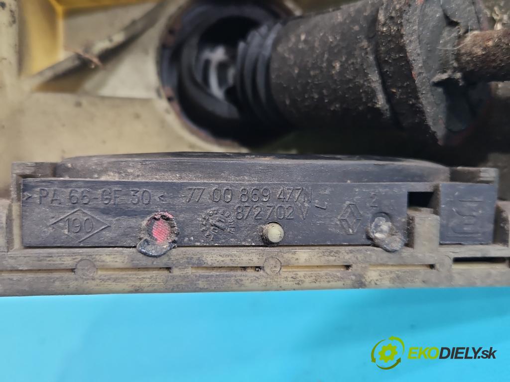 Renault Kangoo I 1998-2008 1,2.0 MNOHO: 58 HP manual 43 kW 1149 cm3 5- Páka: Změny: stupeň,rýchlosť 8200154006 (Rýchlostná páka (kulisa))