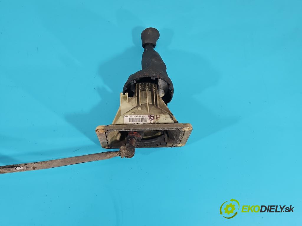 Renault Kangoo I 1998-2008 1,2.0 MNOHO: 58 HP manual 43 kW 1149 cm3 5- Páka: Změny: stupeň,rýchlosť 8200154006 (Rýchlostná páka (kulisa))