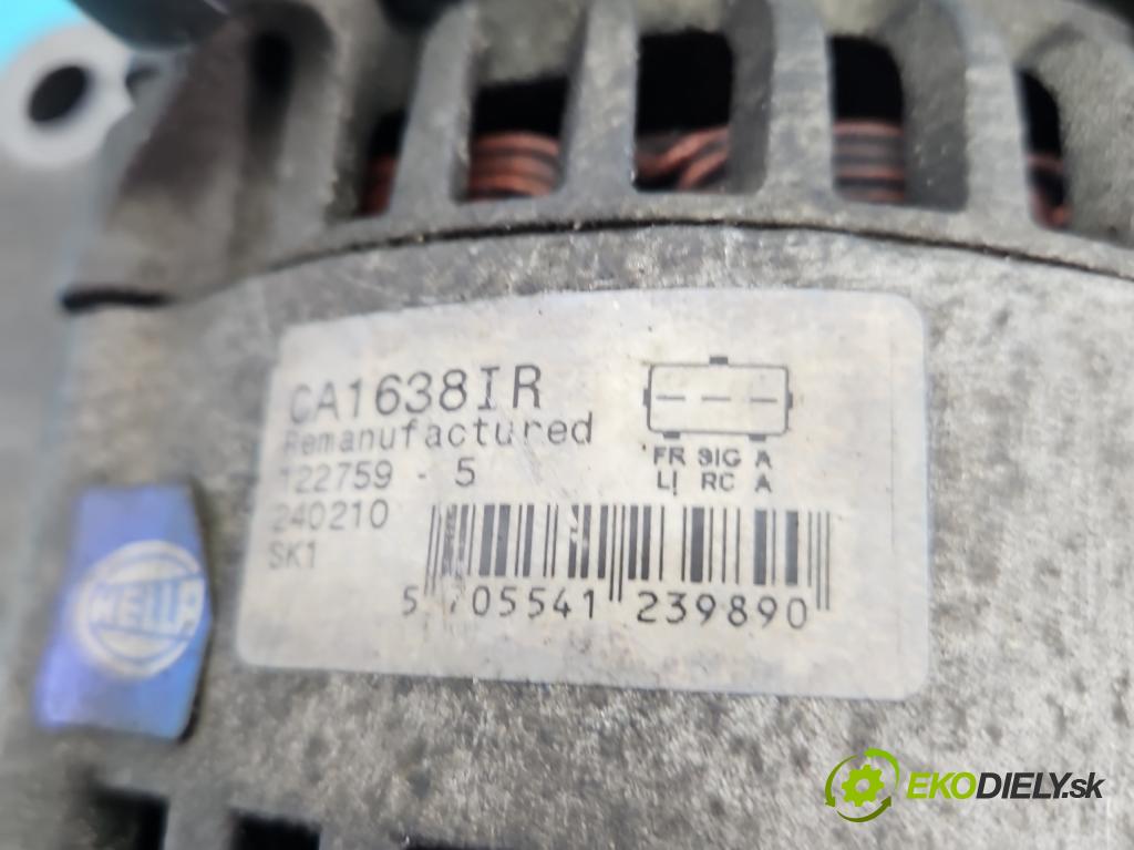 Ford Mondeo Mk3 2000-2007 2.0 TDCI 131 HP manual 96 kW 1998 cm3 5- Alternator  (Alternátory)