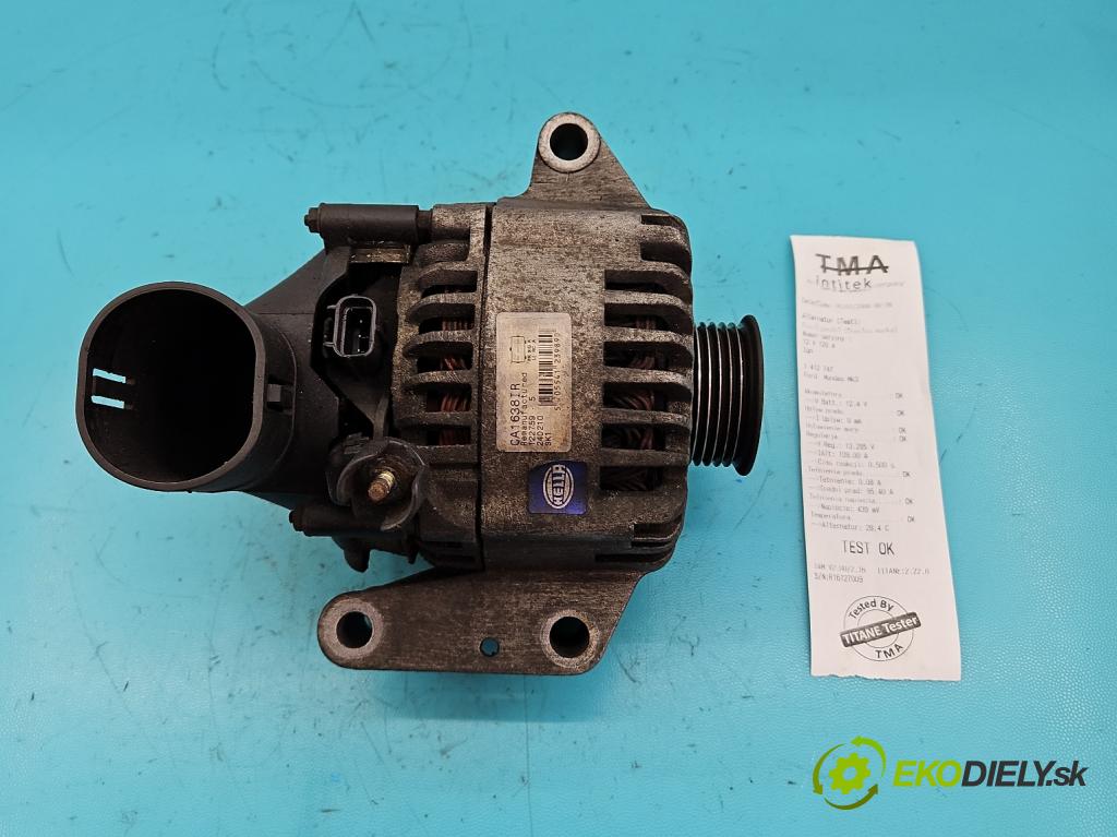 Ford Mondeo Mk3 2000-2007 2.0 TDCI 131 HP manual 96 kW 1998 cm3 5- Alternator  (Alternátory)
