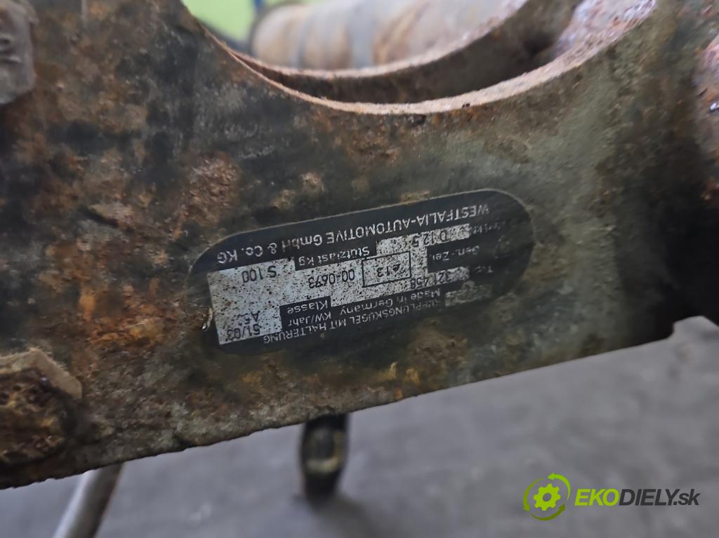 Ford Galaxy Mk1 1995-2006 2.3 16v 145 hp manual 107 kW 2295 cm3 5- oko tažné  (Tažná zařízení)