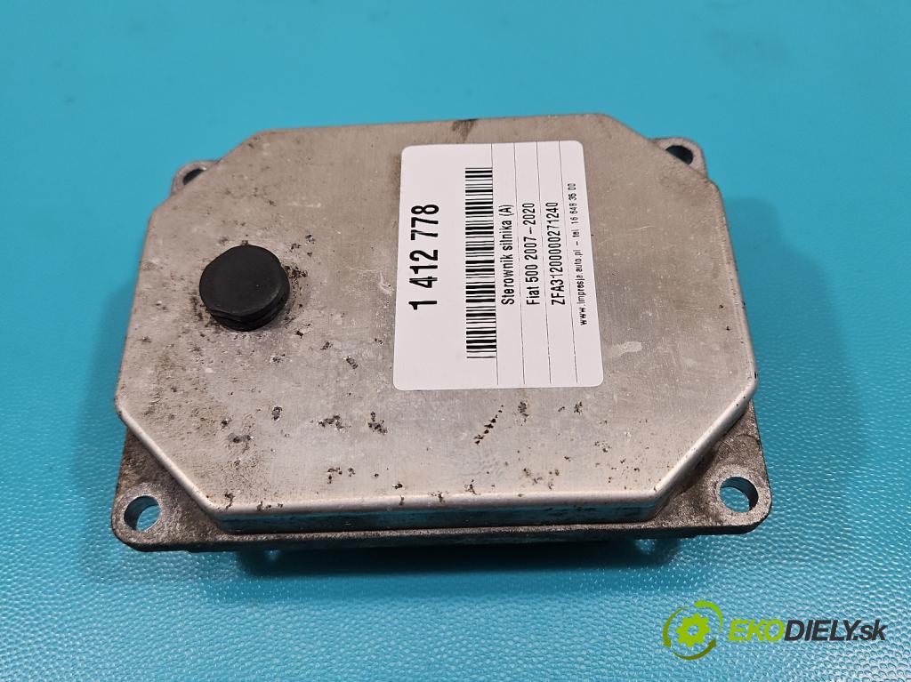 Fiat 500 2007-2020 1.2 8V 69KM manual 51 kW 1242 cm3 3- riadiaca jednotka motora 51829843