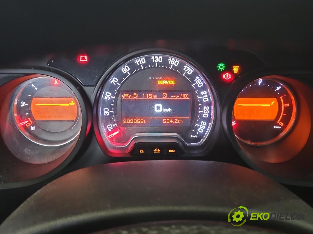 Citroen C5 II 2008-2017 2.0 hdi 140 HP manual 103 kW 1997 cm3 4- prístrojovka/ budíky 9666326880 (Prístrojové dosky, displeje)