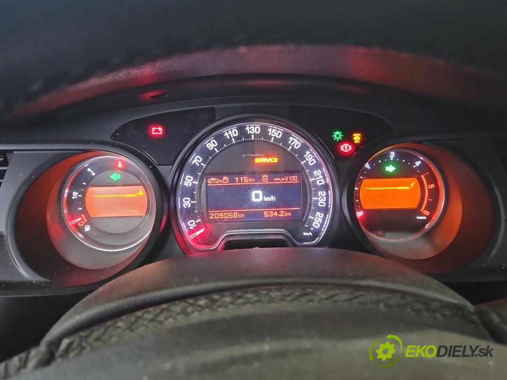 Citroen C5 II 2008-2017 2.0 hdi 140 HP manual 103 kW 1997 cm3 4- prístrojovka/ budíky 9666326880 (Prístrojové dosky, displeje)