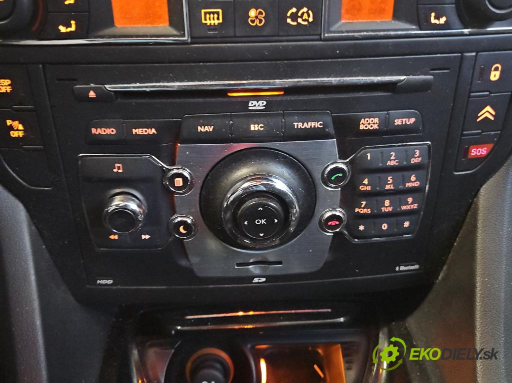 Citroen C5 II 2008-2017 2.0 hdi 140 HP manual 103 kW 1997 cm3 4- Radio originál 96752782ZD