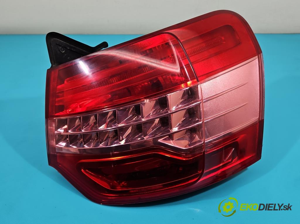 Citroen C5 II 2008-2017 2.0 hdi 140 HP manual 103 kW 1997 cm3 4- svetlo / reflektor zadné pravé 9681063680 (Kľučka dverí ostatné)