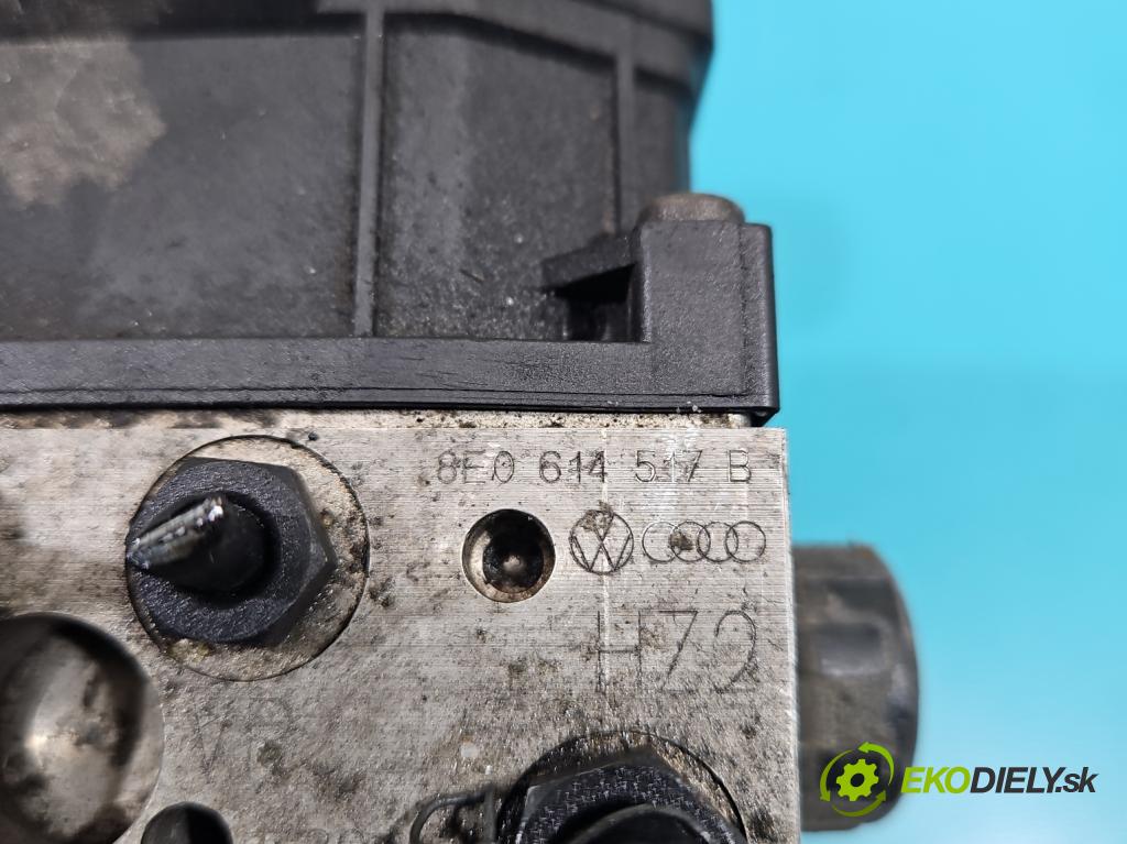 Audi A4 B6 2000-2004 1.9 tdi 131 HP manual 96 kW 1896 cm3 5- čerpadlo abs 8E0614517B (Pumpy ABS)