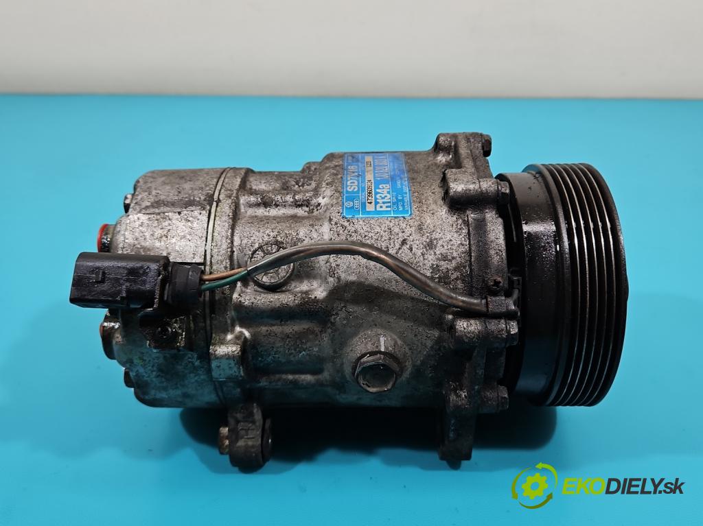 Vw Golf IV 1997-2003 1.9 TDI 131 HP manual 96 kW 1896 cm3 5- Kompresor: klimatizácie 1J0820803K (Kompresory klimatizácie)