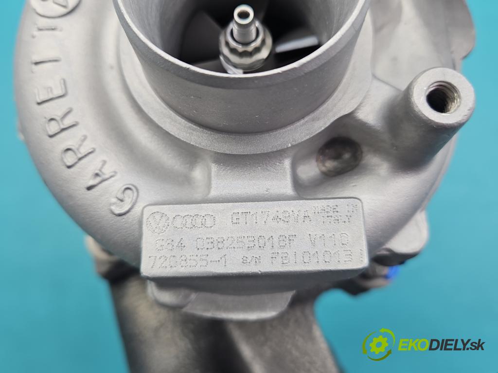 Vw Golf IV 1997-2003 1.9 TDI 131 hp manual 96 kW 1896 cm3 5- Turbodmychadlo repasováno 720855-1