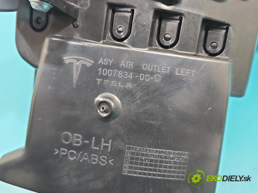 Tesla Model S 0.0b: 367hp automatic 270 kW  5- Mřížka: topení medián: 1007834-00-C (Mřížky topení)