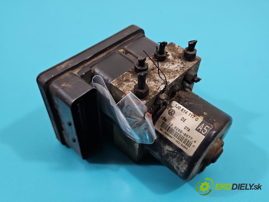 Vw Bora 1.9 TDI 101 HP manual 74 kW 1896 cm3 5- čerpadlo abs 1J0614117G (Pumpy ABS)