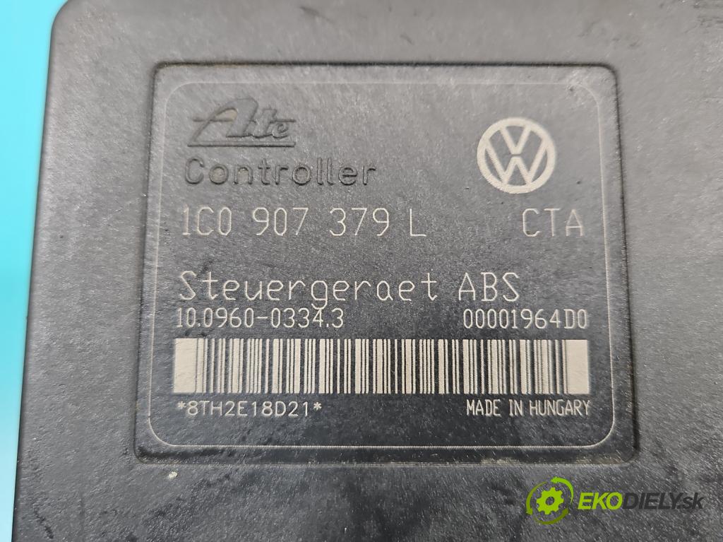 Vw Bora 1.9 TDI 101 HP manual 74 kW 1896 cm3 5- čerpadlo abs 1J0614117G (Pumpy ABS)