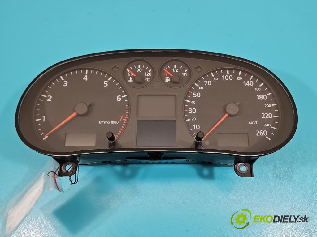 Audi A3 8L 1996-2003 1.6 8v 101 HP manual 74 kW 1595 cm3 3- prístrojovka/ budíky 8L0920900C (Prístrojové dosky, displeje)