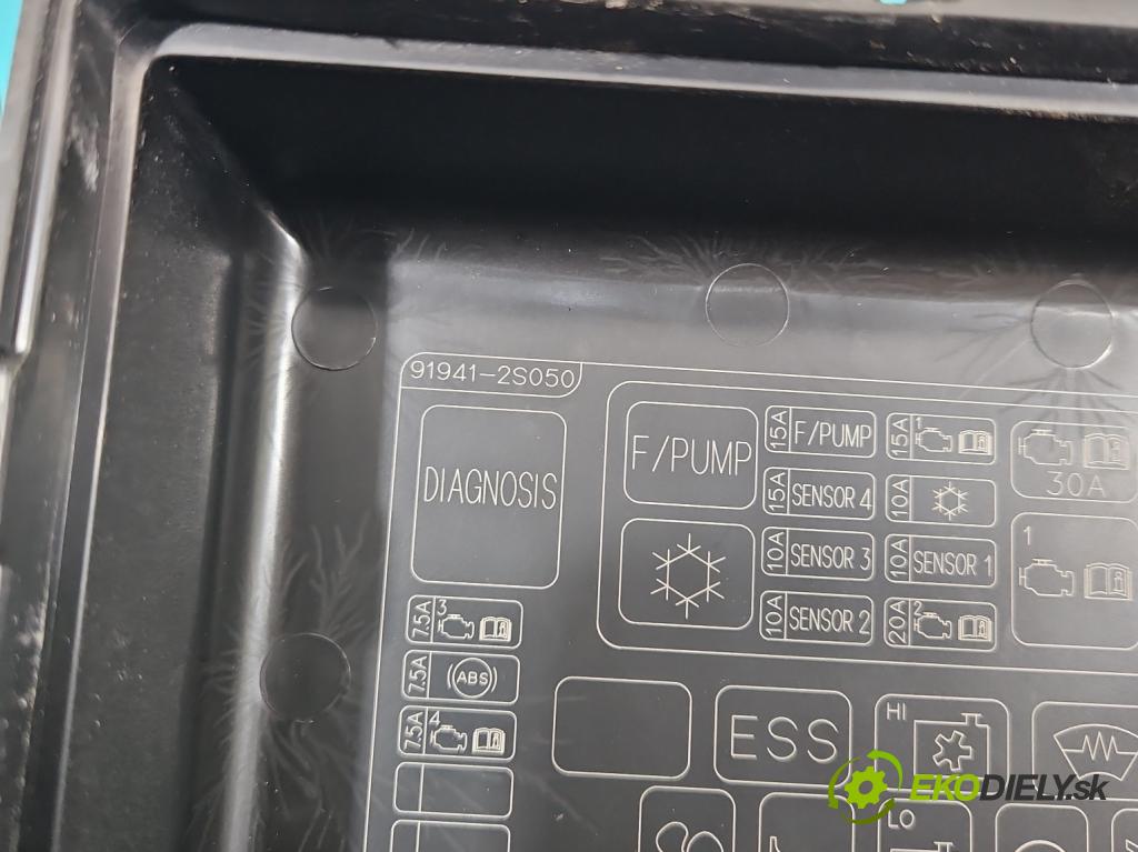 Hyundai Ix35 2.0 16V 163 hp manual 120 kW 1980 cm3 5- skříňka pojistková 91950-2S010 (Pojistkové skříňky)