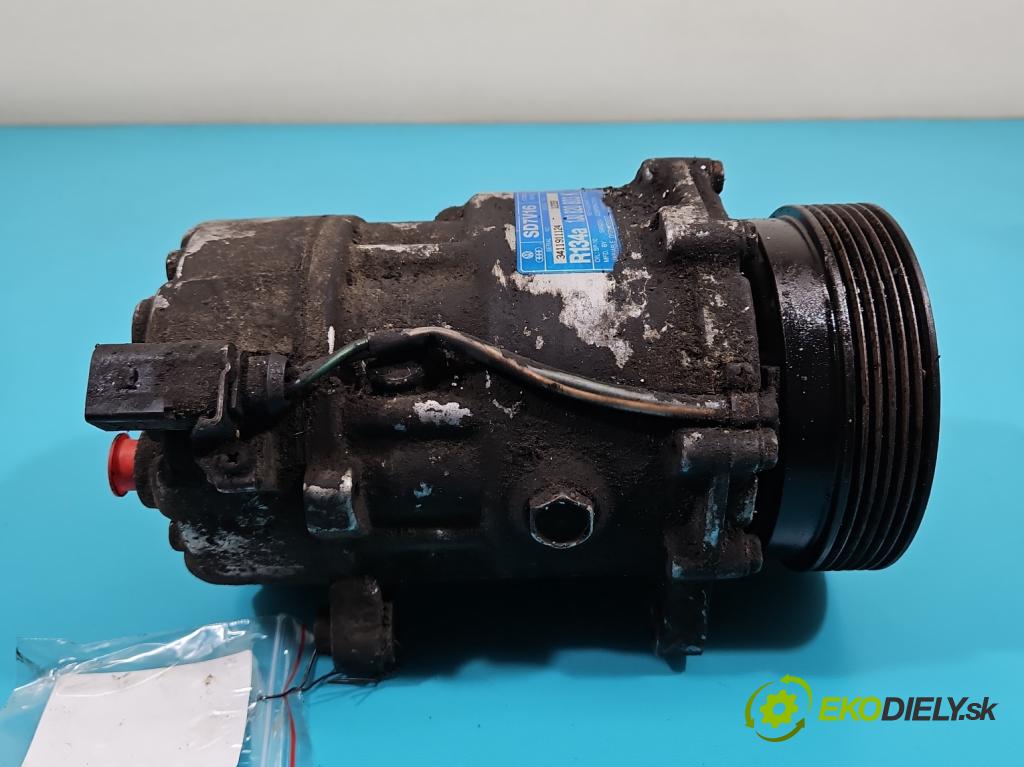 Vw Bora 1.9 TDI 101 HP manual 74 kW 1896 cm3 5- Kompresor: klimatizácie 1J0820803K (Kompresory klimatizácie)