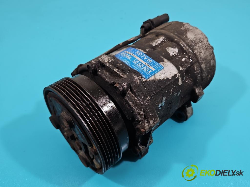 Vw Bora 1.9 TDI 101 HP manual 74 kW 1896 cm3 5- Kompresor: klimatizácie 1J0820803K (Kompresory klimatizácie)