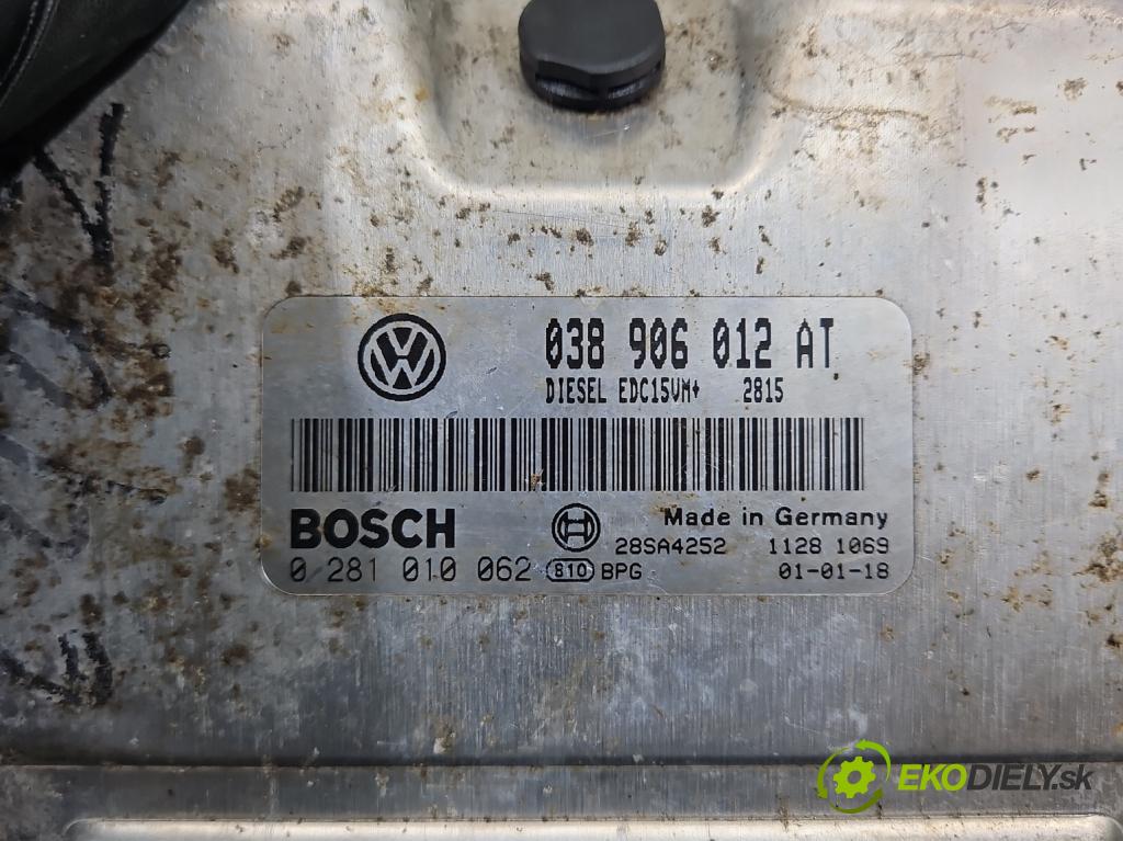 Seat Leon I 1999-2005 1.9 tdi 110 HP manual 81 kW 1896 cm3 5- riadiaca jednotka motora 038906012AT