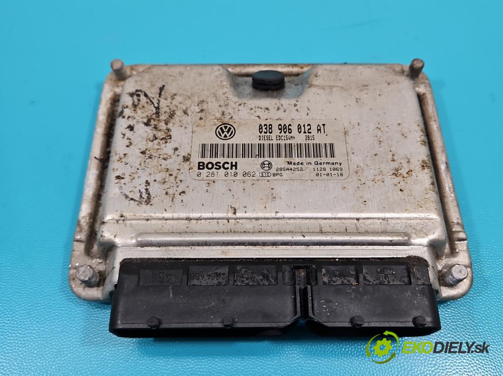 Seat Leon I 1999-2005 1.9 tdi 110 HP manual 81 kW 1896 cm3 5- riadiaca jednotka motora 038906012AT