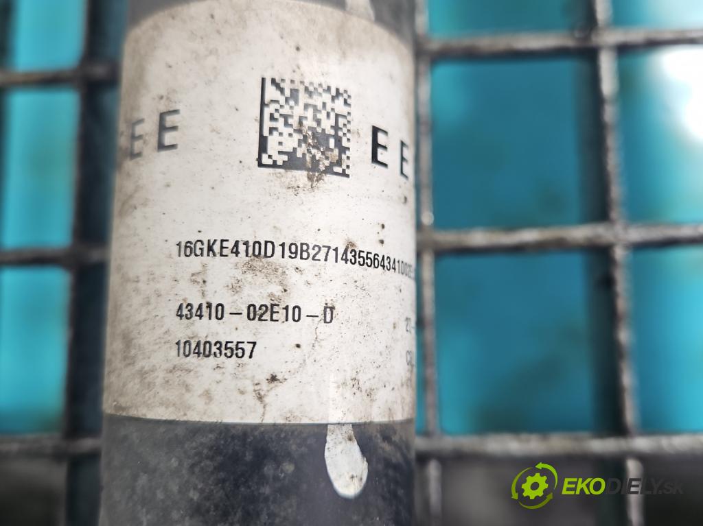 Toyota Corolla E21 2019- 1.6 16V 132  HP manual 97 kW 1598 cm3 4- poloos predné pravé 43410-02E10-D