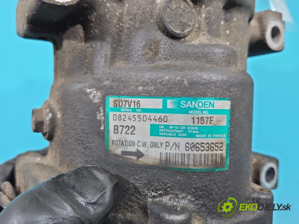 Alfa romeo Gt 1.9 JTD 150 HP manual 110 kW 1910 cm3 3- Kompresor: klimatizácie 60653652 (Kompresory klimatizácie)