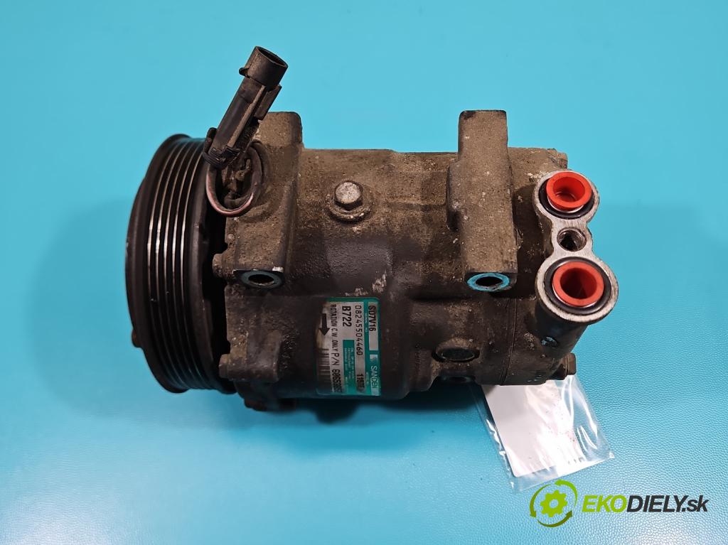 Alfa romeo Gt 1.9 JTD 150 HP manual 110 kW 1910 cm3 3- Kompresor: klimatizácie 60653652 (Kompresory klimatizácie)