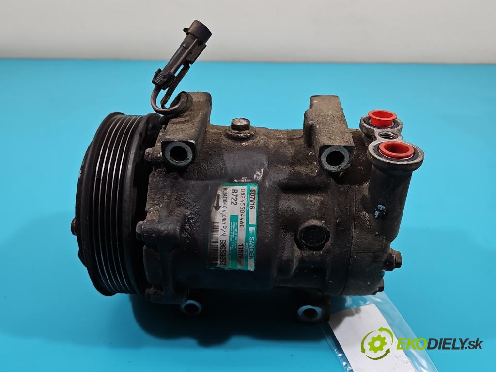 Alfa romeo Gt 1.9 JTD 150 HP manual 110 kW 1910 cm3 3- Kompresor: klimatizácie 60653652 (Kompresory klimatizácie)