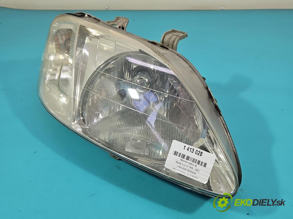 Honda Civic VI 1995-2001 1.4 16v 75 HP manual 55 kW 1396 cm3 3- Reflektor: pravý  (Pravé)