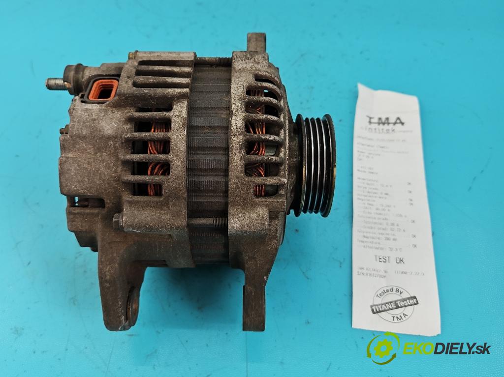 Mazda Demio 1.3 16v 63 HP manual 46 kW 1324 cm3 5- Alternator LR170-764 (Alternátory)