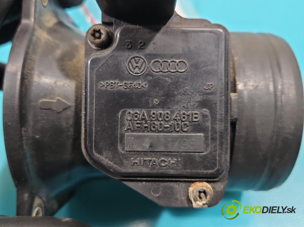 Audi A3 8L 1996-2003 1.6 8v 101 HP manual 74 kW 1595 cm3 3- průtokoměr: 06A906461B (Váhy vzduchu)