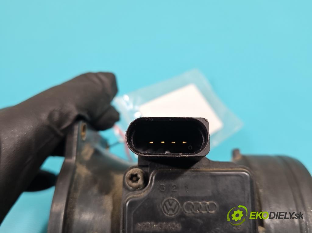 Audi A3 8L 1996-2003 1.6 8v 101 HP manual 74 kW 1595 cm3 3- průtokoměr: 06A906461B (Váhy vzduchu)