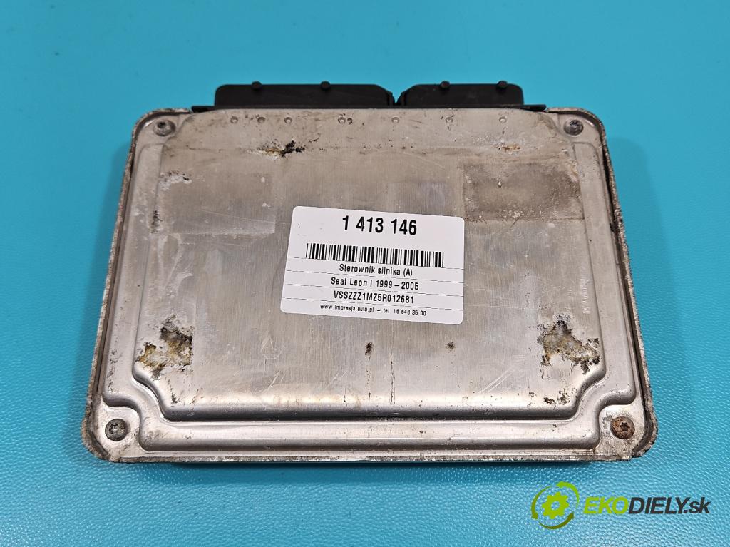 Seat Leon I 1999-2005 1.8 20v 125 HP manual 92 kW 1781 cm3 5- riadiaca jednotka motora 06A906032SF